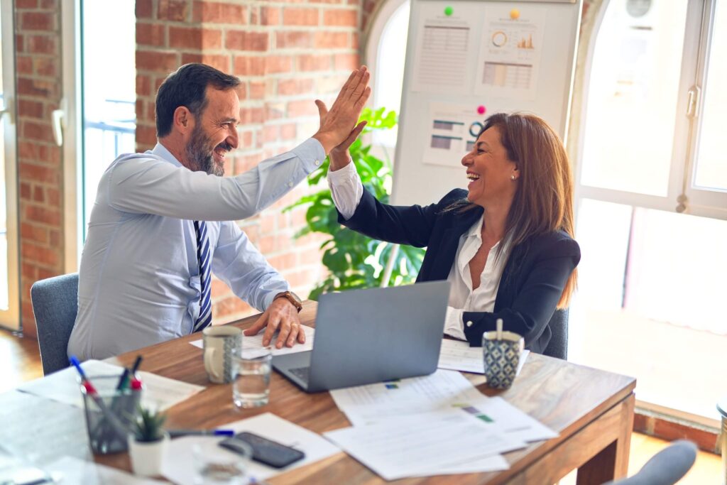 happy people at work - JPR Cleaning - Commercial Cleaning Services