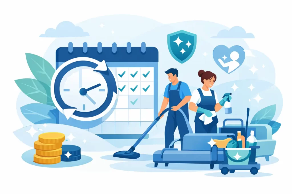 9 Top Benefits of Recurring Cleaning