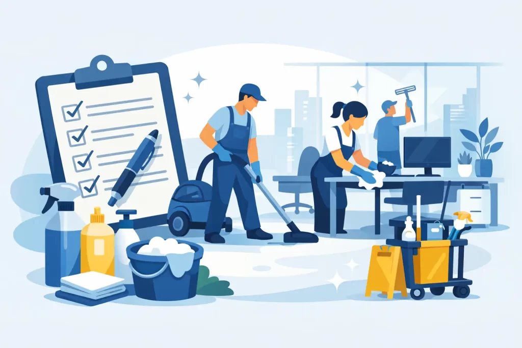 Business Cleaning Service Checklist for Workplaces