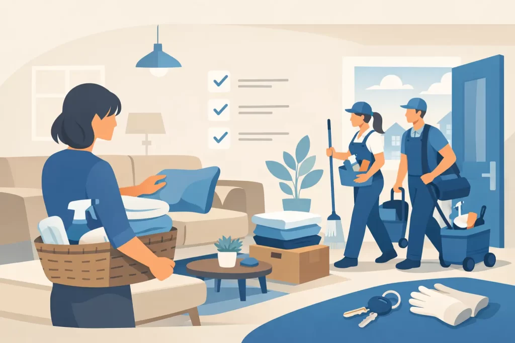 How to Prepare for Cleaners Before They Arrive