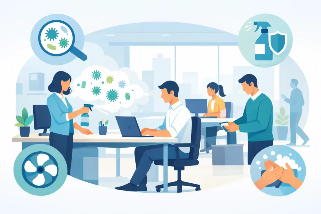 How to Reduce Office Germs Without Disrupting Work
