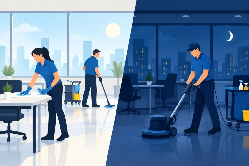 Day Porter Versus Nightly Cleaning for Your Business