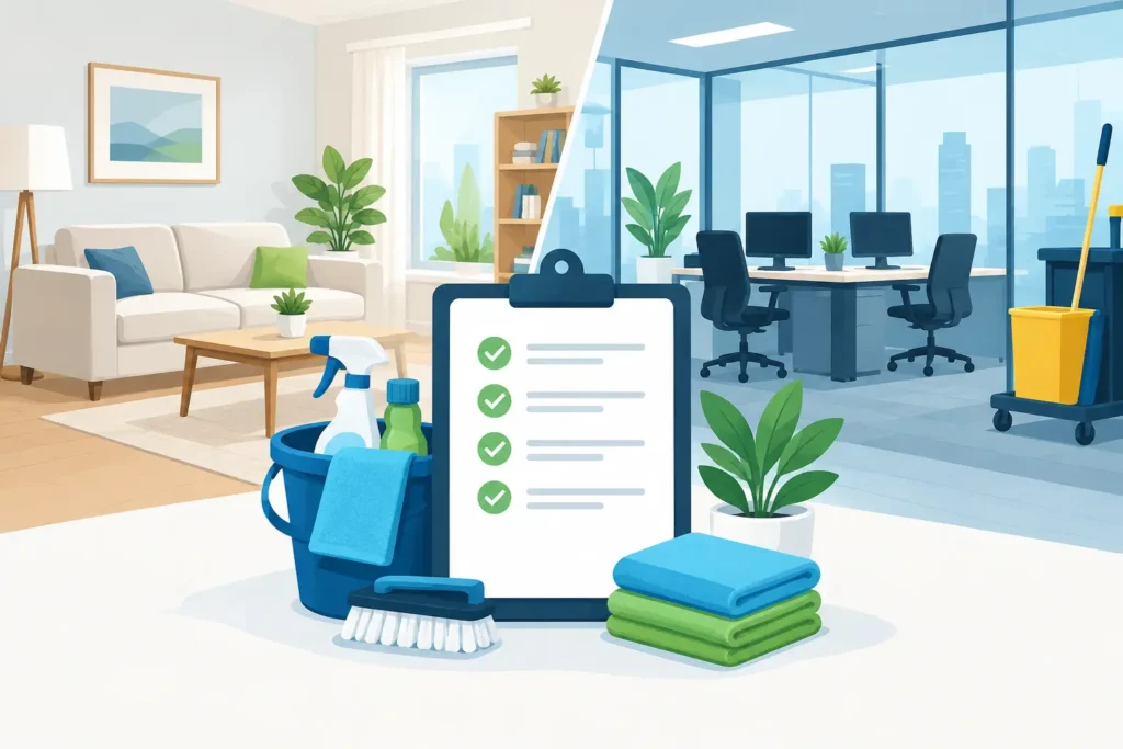 Cleaning Scope of Work Guide for Homes & Offices