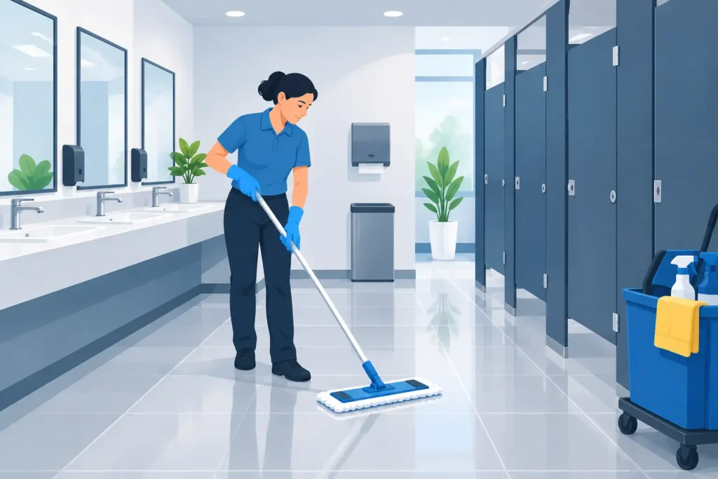 Commercial Restroom Cleaning Guide for Businesses